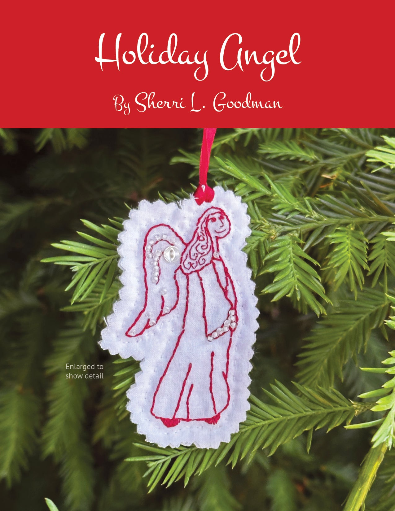Holiday Angel Ornament – Embroidery Pattern (PDF)